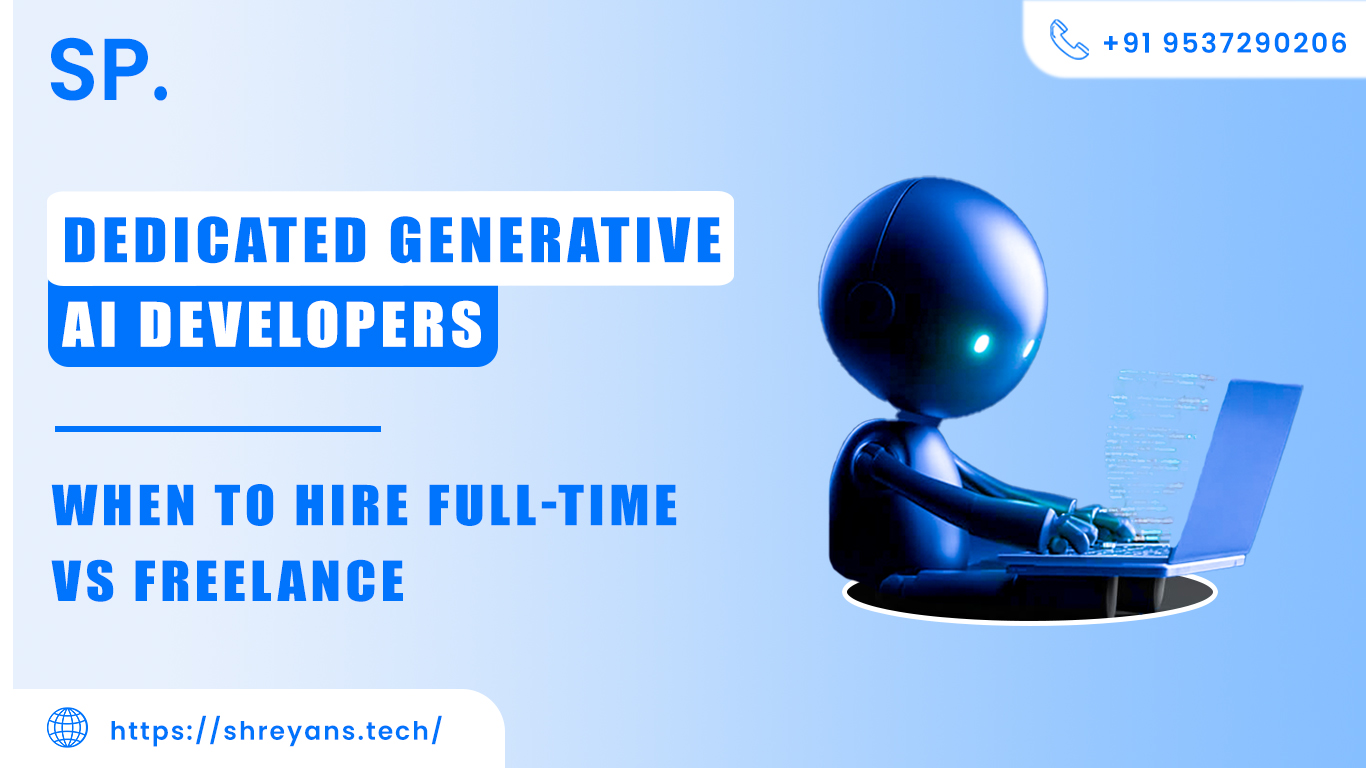 Hire Dedicated Generative AI Developers: Full-Time vs Freelance