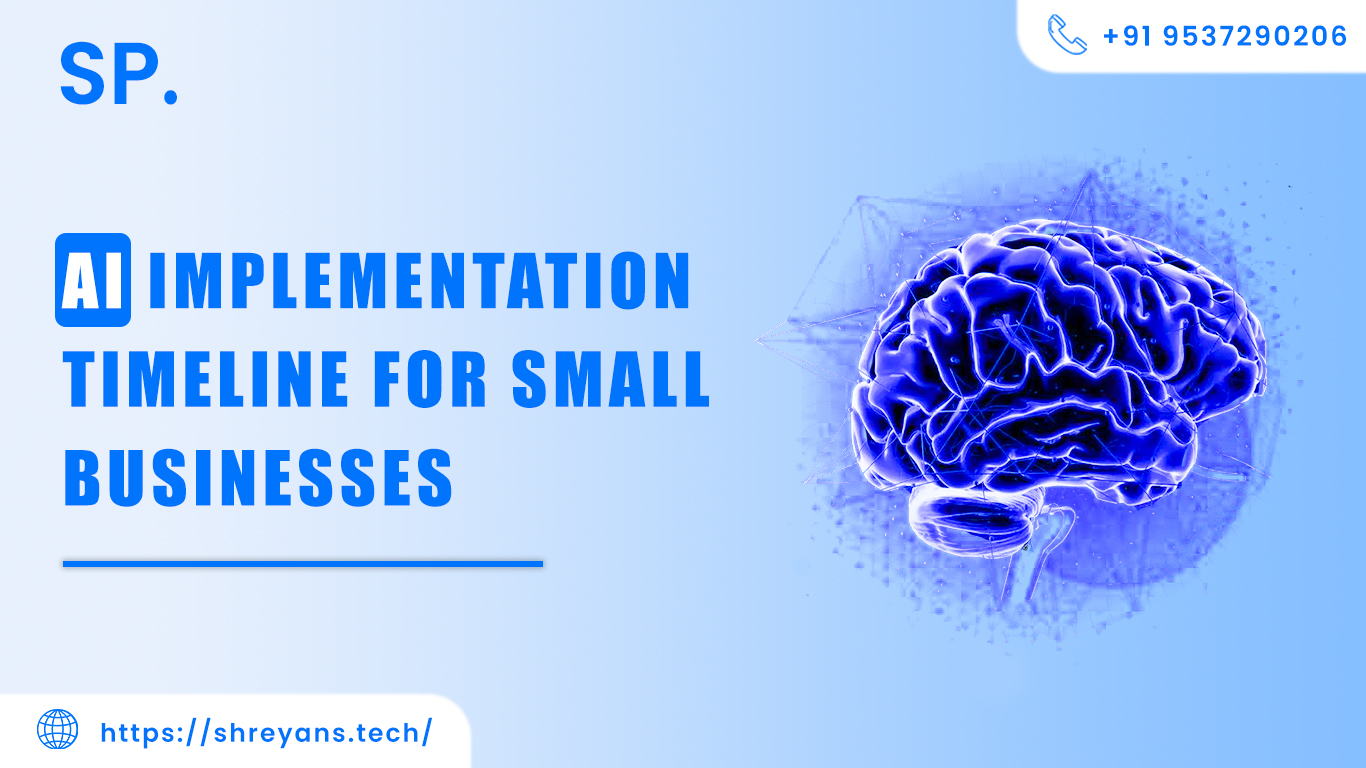 AI implementation timeline for small businesses