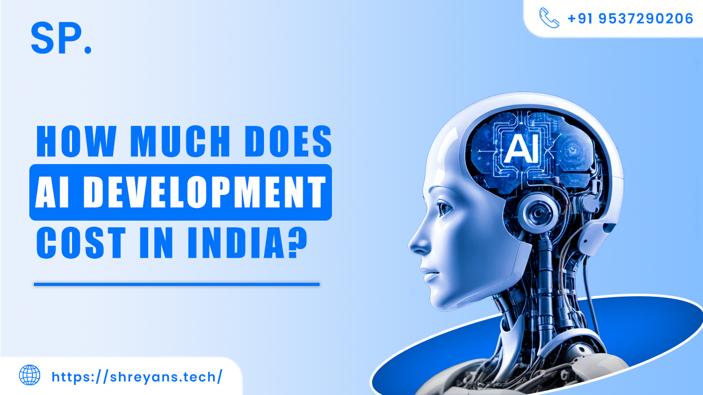 How much does AI development cost in India?