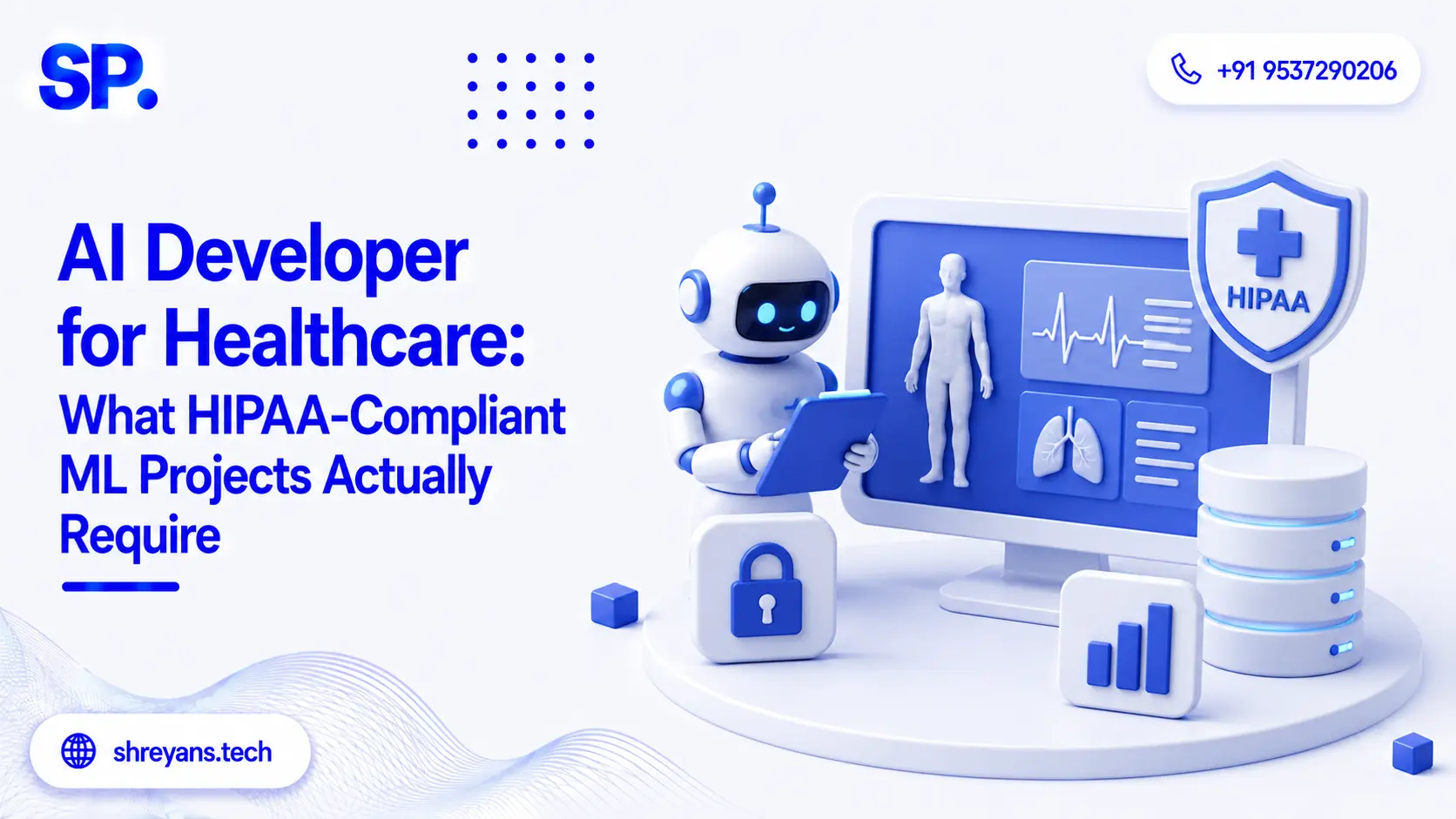 AI Developer for Healthcare: What HIPAA ML Requires