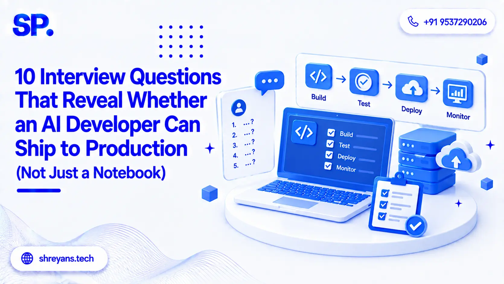10 Interview Questions to Vet AI Developers (2026)