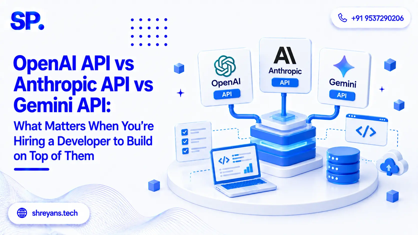 OpenAI vs Anthropic vs Gemini API: A Hiring Guide