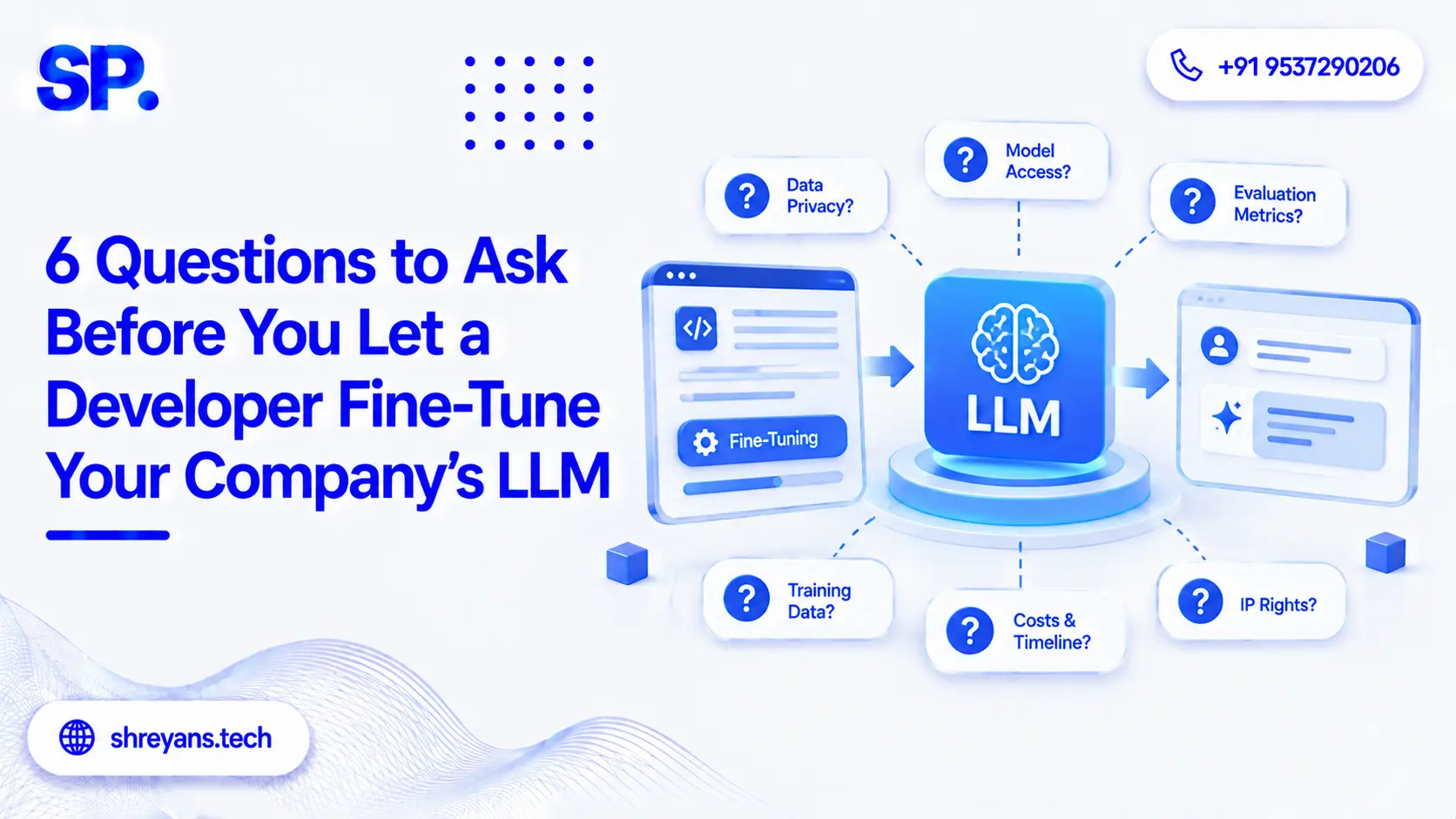 6 Questions Before You Let a Developer Fine-Tune Your LLM