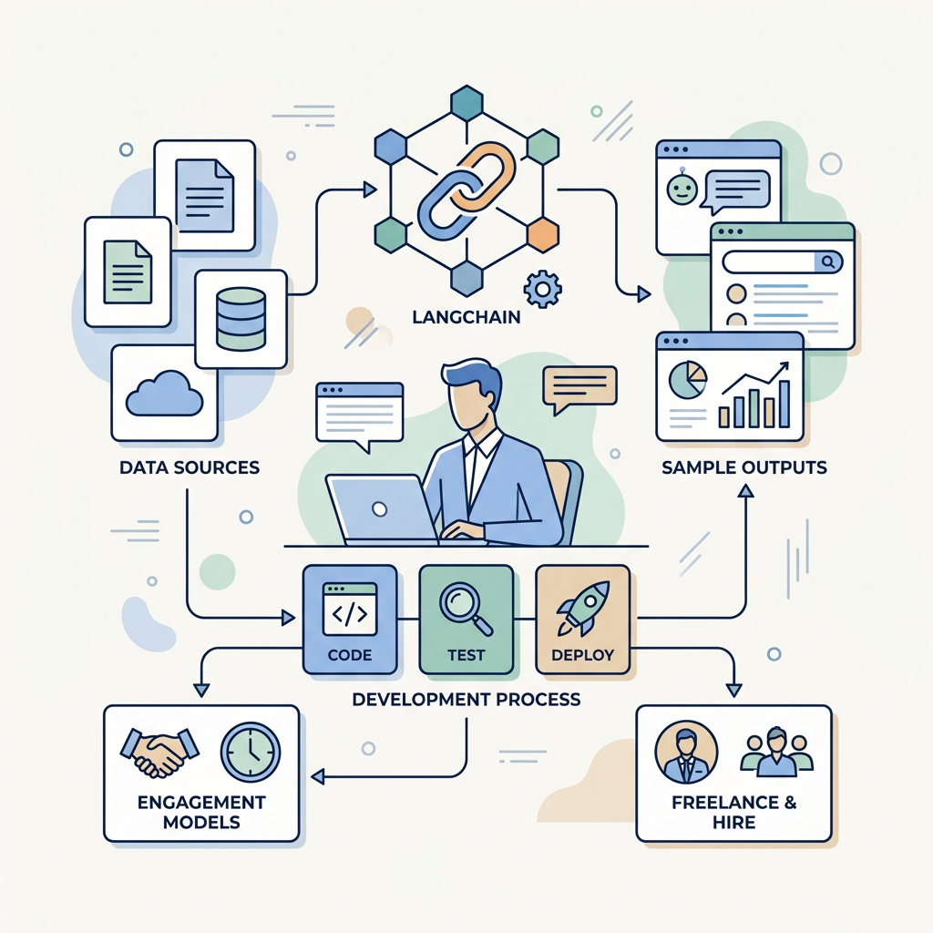 Section: what-is; Eyebrow: Plain answer; Heading: What does a LangChain developer do?
