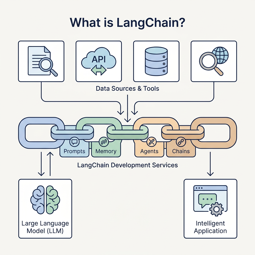 LangChain framework for building applications with large language models